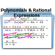 Polynomials & Rational Expressions